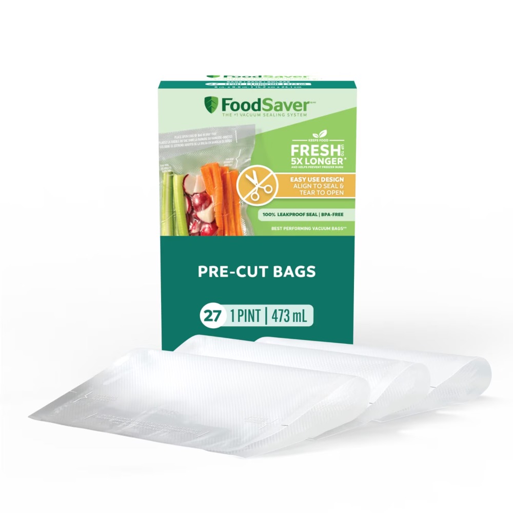 FoodSaver Pint Vacuum Seal Bag - Meal Prep Vacuum Seal 评论和价格