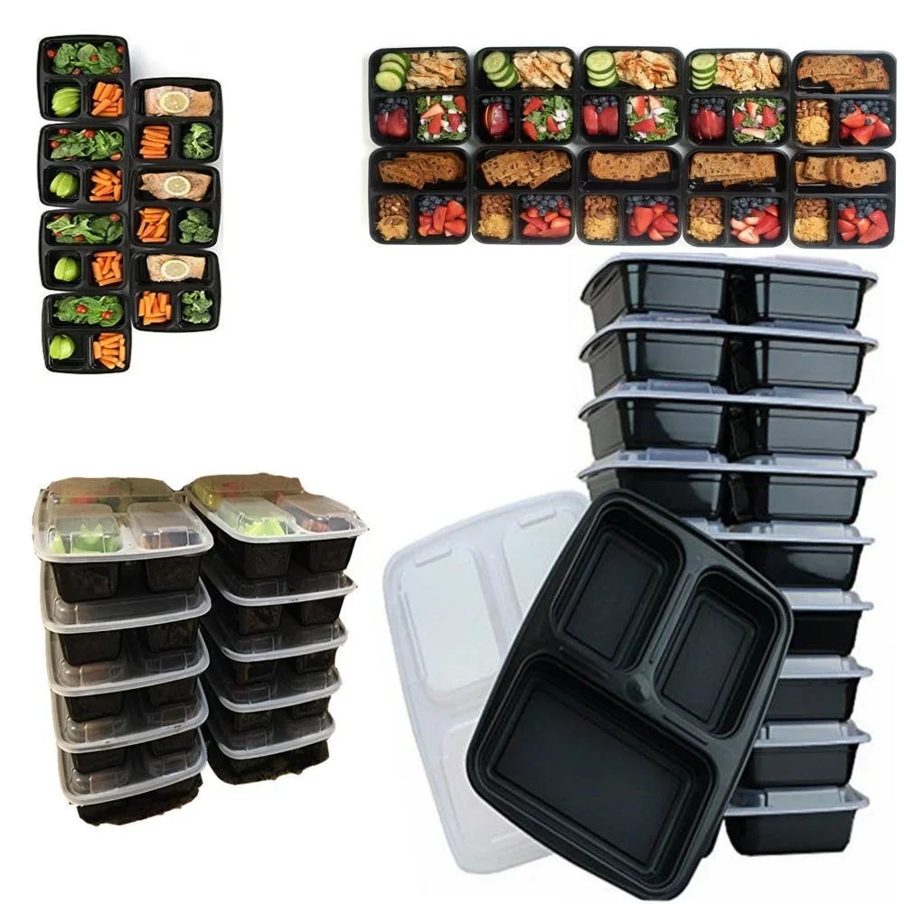 7 Pack 3 Compartment Meal Prep - Meal Prep Kits 评论和价格