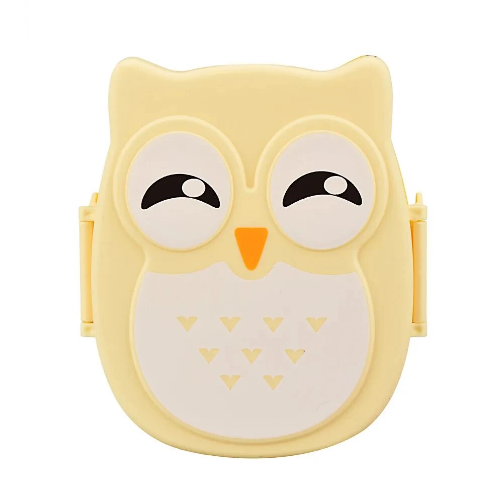 1Pc Owl Shaped Lunch Box With  - Meal Prep Kits 评论和价格