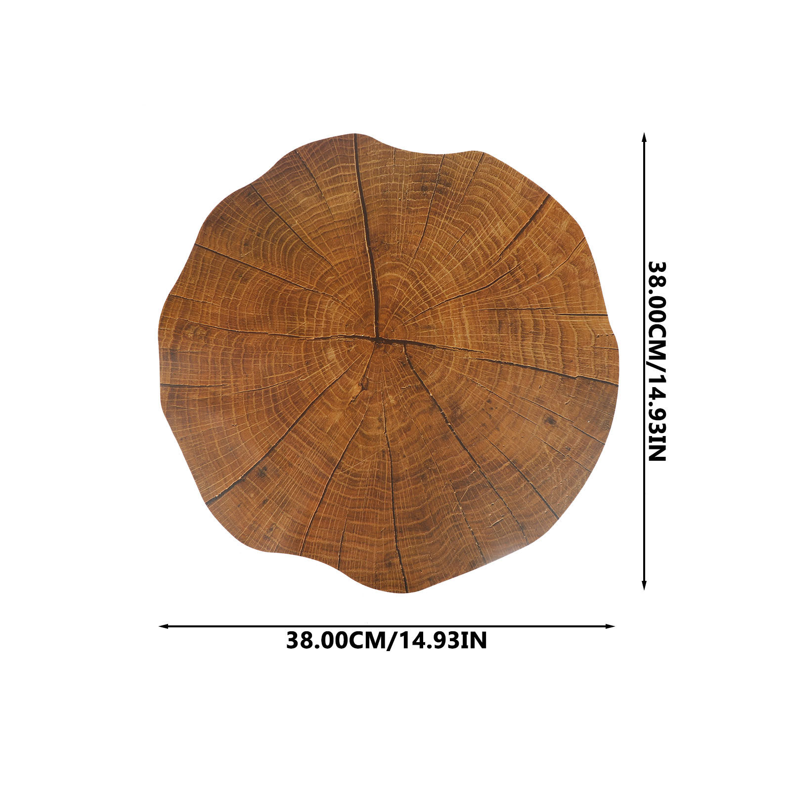 2Pcs Wooden Cork Placemats Pre - Food Prep Mat 评论和价格