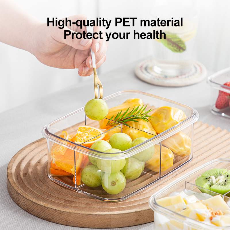 Salad Lunch Box Portable Visib - Meal Prep Kits 评论和价格