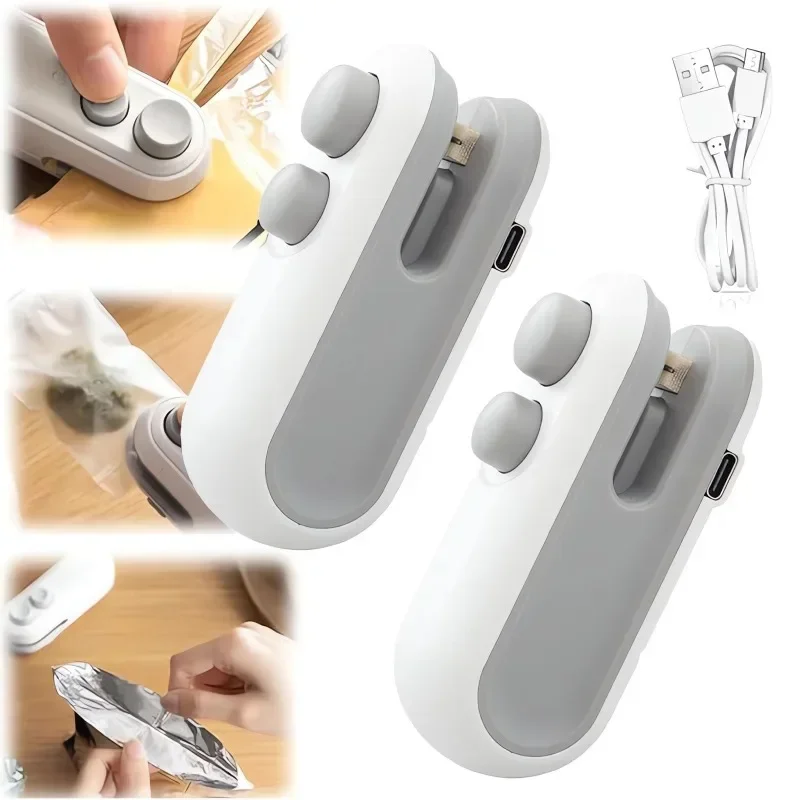 Mini Sealer 2 in 1 Sealing Cut - Meal Prep Vacuum Seal 评论和价格