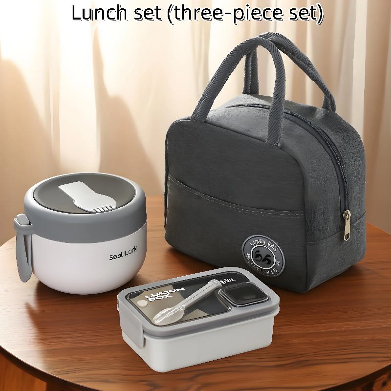 3-Piece Leakproof Lunch Contai - Meal Prep Kits 评论和价格