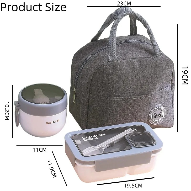 3-Piece Leakproof Lunch Contai - Meal Prep Kits 评论和价格
