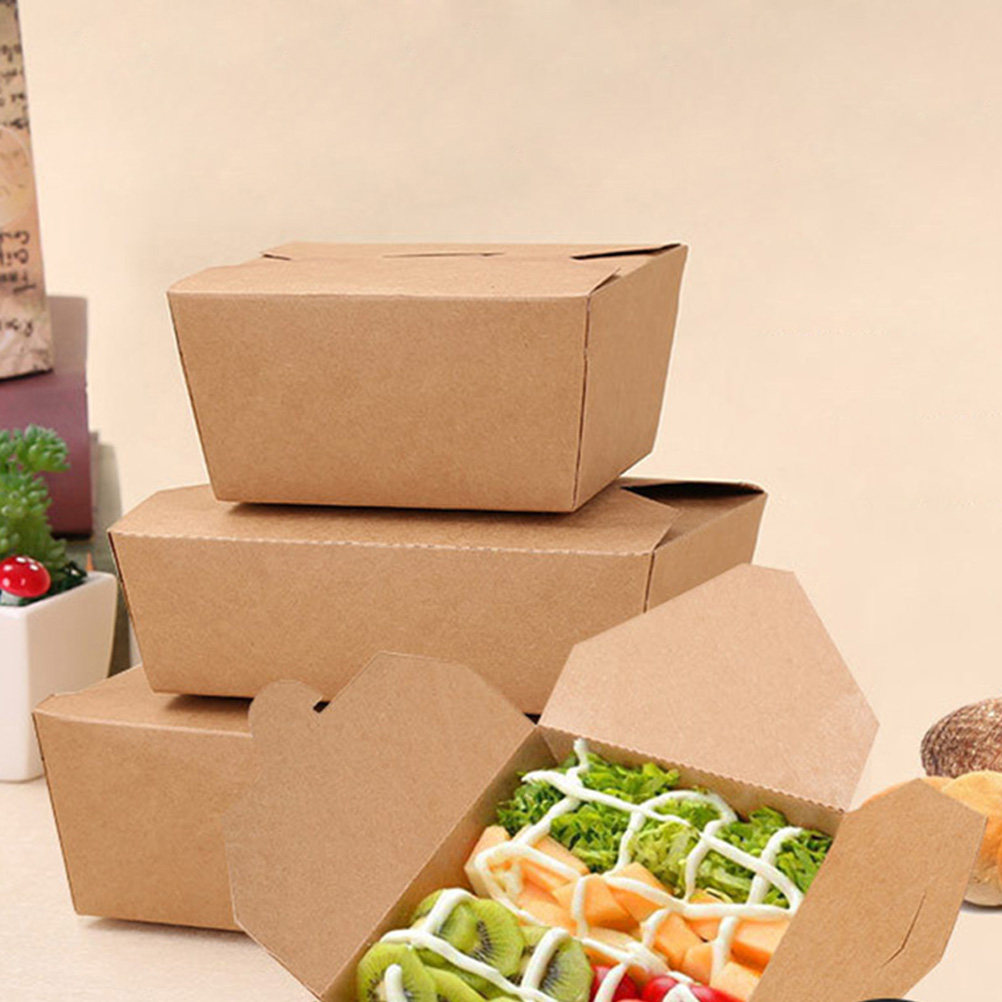 20Pcs Kraft Paper Lunch Box 80 - Meal Prep For A Day 评论和价格