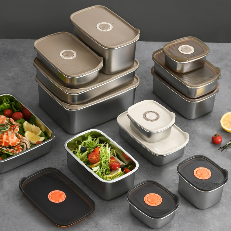 1PC 304 Stainless Steel Crispe - Meal Prep Kits 评论和价格