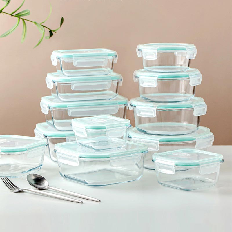 High Borosilicate Glass Lunch  - Meal Prep Kits 评论和价格