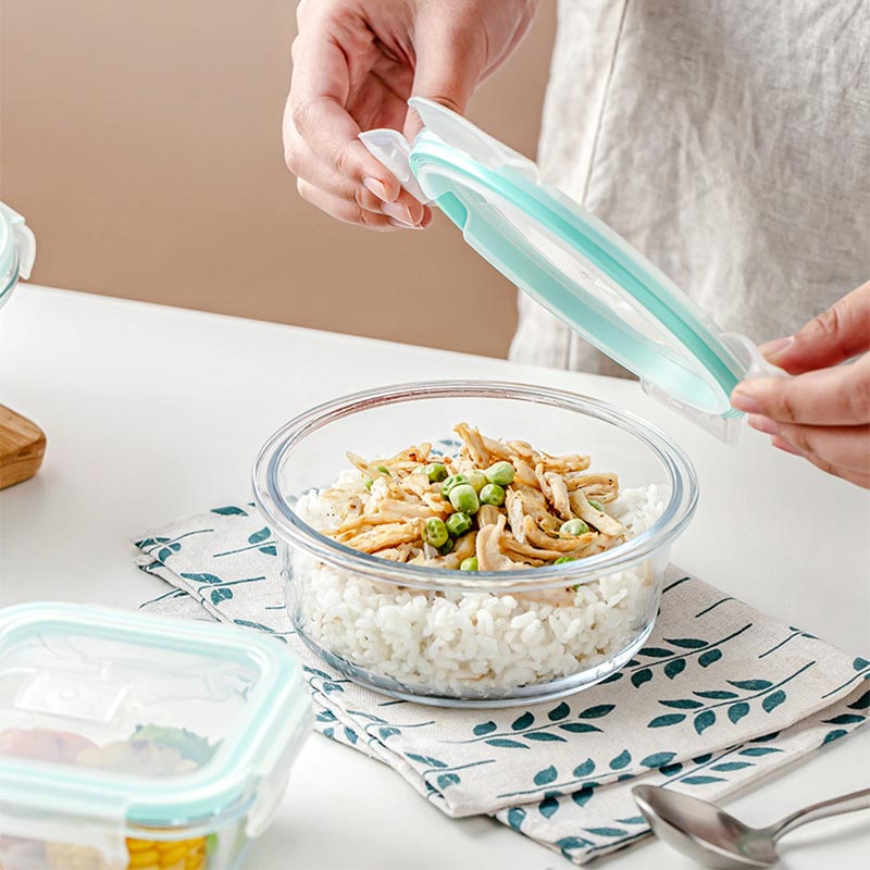 High Borosilicate Glass Lunch  - Meal Prep Kits 评论和价格