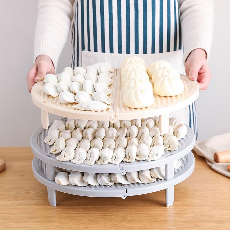 Foldable Dumpling Drying Tray  - Food Prep Mat 评论和价格